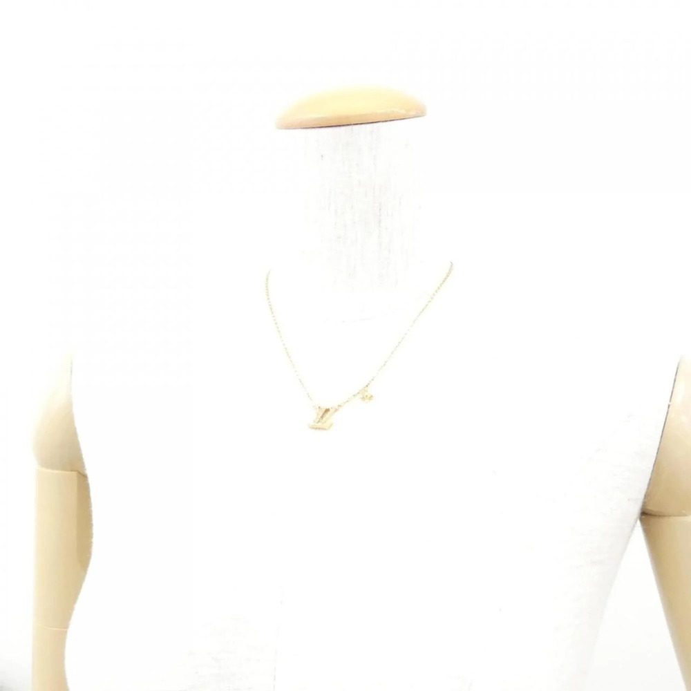 LOUIS VUITTON Gold Necklace - Picture 5 of 5
